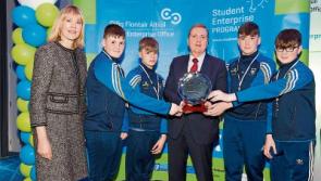 Tipperary students win award at national enterprise finals in Croke Park