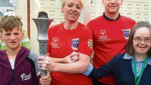 Big welcome for Special Olympics torch at New Inn primary school