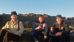 Three generations of Tipperary family mark summer solstice at summit of Galtymore