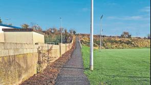 Opening Today in south Tipperary village! New astro turf facility and walkway