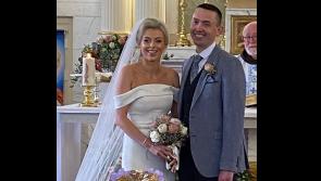 Tipperary's Michael and Claire have gotten married with reception at Kilshane House 