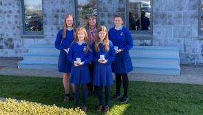 Ursuline Junior Gael Linn debating team come second in the all-Ireland final