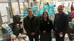Coláiste Mhuire Thurles students hold collection for Ukraine