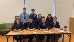 St Mary's Newport TY Concern Debate Team hold their own against St Coleman's College