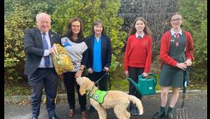 Clonmel TY students receive a welcome gift