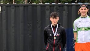 Young Tipperary cyclist medals four times at Belfast velodrome