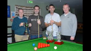 Snooker ace Alan Comerford wins Carrick-on-Suir Social & Literary Club Billy Mackey Trophy