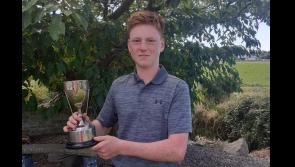 C&aacute;rthach Leahy strikes blow for Tipperary golf by winning Munster Under 17 Boys Championship