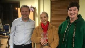 Presentation made to Tipperary athlete Courtney McGuire to mark her special achievement