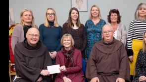 Franciscan Order makes presentation to women's refuge in Tipperary