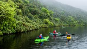 Enjoy stunning views of Bay Lough in Knockmealdown Mountains while kayaking this summer 