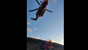 Seriously injured paraglider airlifted to hospital from Knockmealdown Mountains