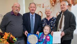 100-year-old Nancy Lennon hasn't forgotten Kilkenny roots despite living in Tipperary for almost 80 years