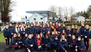 Rachael Blackmore greeted by Transition Year students from Tipperary school at race meeting