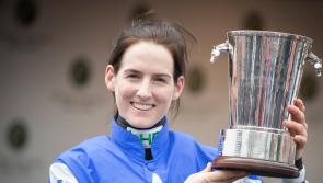 Tipperary jockey Rachael Blackmore wins the feature race at Clonmel Races 