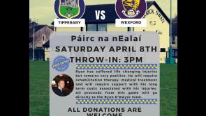 Tipperary senior hurlers to play Wexford  in Carrick-on-Suir to raise funds for Ryan O'Dwyer appeal 