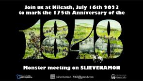 Tipperary communities unite to mark 175th anniversary of 1848 Slievenamon Monster Meeting 