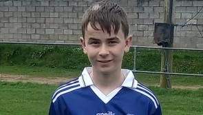 Young Darragh wore the 'Blue & Gold' and represented Tipperary with pride