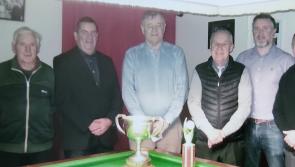 Jimmy Coleman tops in prestigious Tipperary Cup Snooker Tournament
