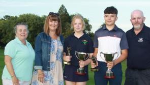 Jamie and James win the Junior Captains' Prizes in County Tipperary