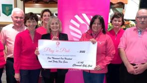 Clonmel Golf Club ladies Play in Pink Day raises fantastic sum for Breast Cancer Research