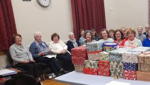  Wonderful Tipperary ICA group pack shoeboxes with love and care for Christmas