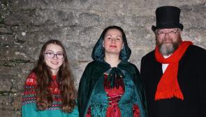 Cahir Castle was the perfect setting for performance of Dickens' 'A Christmas Carol'
