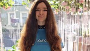 Jennifer  lets her hair down for the LauraLynn Foundation