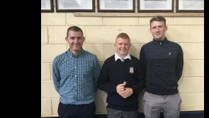 Coláiste Mhuire congratulate student on Tony Forristal Cup win