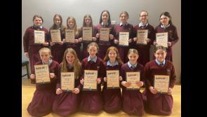 St Mary’s Newport students enjoy  Gaeilge 24 challenge