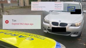 DANGEROUS: Cocaine and cannabis fueled motorist with expired licence arrested in Nenagh