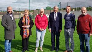 Much anticipated astro-turf pitch opens at Toomevara NS