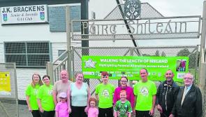 Charlie Magill walks the length of Ireland, passing through Templemore 