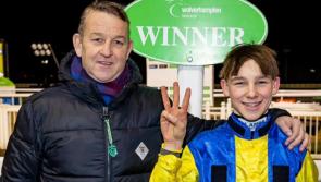 Tipperary trainer watches his 16-year-old son ride to first win on 28/1 long shot 