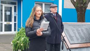 Easter Sunday Morning ceremony in Clonmel - Volunteers of 1916 poignantly remembered