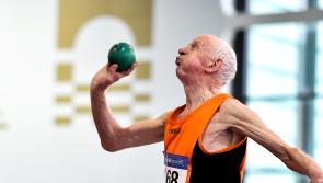 Tipperary's Pat Naughton will compete in Over 90 age category at athletics championships