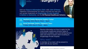 Tipperary people invited to attend cross border healthcare clinics