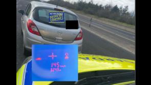 Tipp Gardaí arrest unlicensed motorist for speeding at  ludicrous speed of 145kph