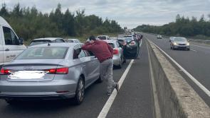 Tipperary motorists experience long delays after vehicle catches fire on motorway