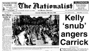 YESTERYEARS: Tour de France passes through Carrick-on-Suir - people support Sean Kelly