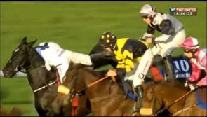 WATCH: Jockey Jack Kennedy defies gravity before winning in Clonmel