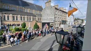 Hundreds of people stand outside packed church to say goodbye to McSweeney siblings