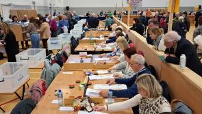 WATCH: Counting officially gets underway in the Thurles count centre