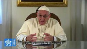 Pope Francis issues video message ahead of his visit to Ireland 