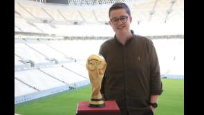 KICK-OFF: Tipperary man Adrian Lewis with Qatar role has the World Cup at his feet
