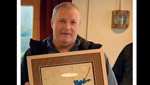 Tipperary RNLI's Dom Sharkey hands over the helm at Lough Derg station