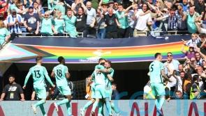 Brighton produce late drama to land blow on Tottenham’s top-four hopes