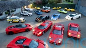 Eighteen supercars set for auction