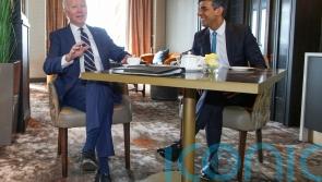 Minister defends Biden-Sunak talks as White House says discussion was ‘general’