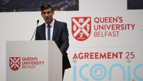 Restoring powersharing the ‘right thing’ to do for the Union, Sunak insists